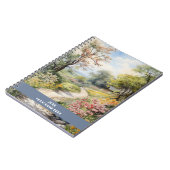 Carnet Chemin calme à travers la forêt de fleurs (Côté gauche)