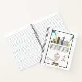Carnet chemin comique vers un bloc-notes vérité (Intérieur)