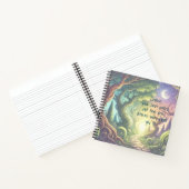 Carnet Chemin d'arborescence tordu et devis (Intérieur)