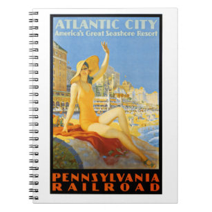 Carnet Chemin de fer de Pennsylvanie vers Atlantic City