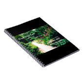 Carnet Chemin de jardin avec Proverbes 3:5-6 (Côté Droit)