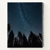 Carnet Chemin de la forêt de Lune avec lucioles (Dos)