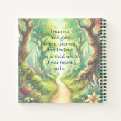 Carnet Chemin de la forêt et devis (Dos)