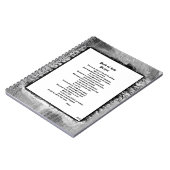 Carnet Chemin de la vie Prière (Côté gauche)