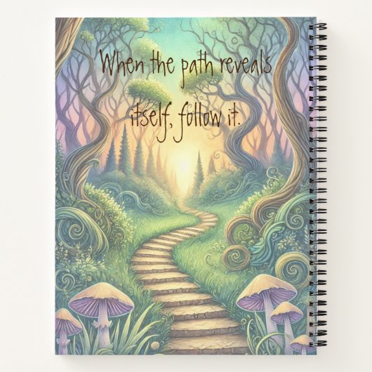 Carnet Chemin et devis (Dos)