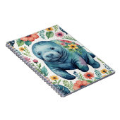 Carnet Chemise bébé Manatee (Côté Droit)