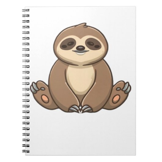 Carnet Chemise classique Sloth Cosy (Devant)