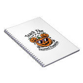 Carnet Chemise de citrouille de professeur conceptions de (Côté Droit)