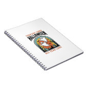 Carnet Chemise de compte à rebours d'Halloween Graphique  (Côté Droit)