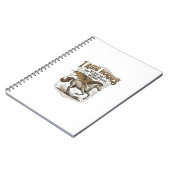 Carnet Chemise de conception de cavalier de fantaisie de (Côté gauche)