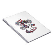 Carnet Chemise de conception de feux d'artifice de licorn (Côté Droit)