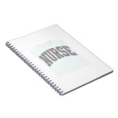 Carnet Chemise de conception de lettrage universitaire fl (Côté Droit)