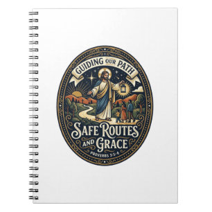 Carnet Chemise de conducteur d'autobus Jésus travailleur