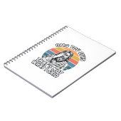 Carnet Chemise de gravure rétro de citation drôle Facepal (Côté gauche)