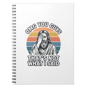 Carnet Chemise de gravure rétro de citation drôle Facepal