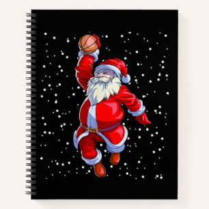 Carnet Chemise de Noël de basket Hommes garçons Basketbal
