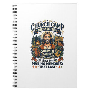 Carnet Chemise de nostalgie de camp de VBS de l'église de
