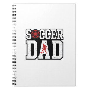 Carnet Chemise de Papa de Football Vintage à Typographie