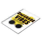 Carnet Chemise de retour à l'école 2e année Vibes Enfant  (Côté gauche)