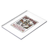 Carnet Chemise de skate longboard Jésus chrétien (Côté gauche)