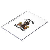 Carnet Chemise de sorcière d'assurance, agent drôle d'Hal (Côté gauche)