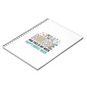 Carnet Chemise de typographie d'appréciation de la semain (Côté gauche)