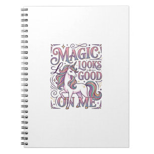 Carnet Chemise graphique tendance Licorne Magique me va b