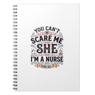 Carnet Chemise Halloween drôle d'infirmière me faire peur