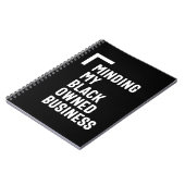 Carnet Chemise pour entreprise appartenant à des Noirs -  (Côté gauche)