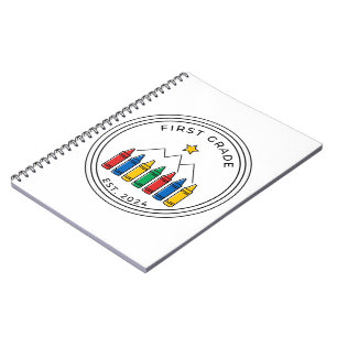 Carnet Chemise Première Année Conception de Montagne de