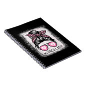 Carnet Chemises blanchies Lady Life Pink Leopard Messy (Côté Droit)