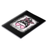 Carnet Chemises blanchies Lady Life Pink Leopard Messy (Côté gauche)