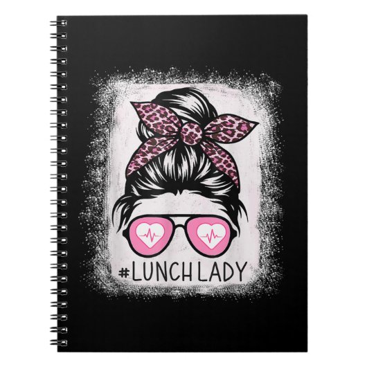 Carnet Chemises blanchies Lady Life Pink Leopard Messy (Devant)