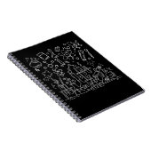 Carnet Chemistry Laboratory Equipment Science (Côté Droit)