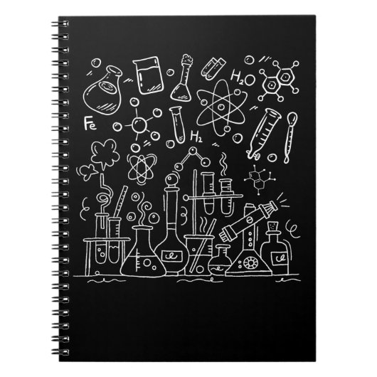 Carnet Chemistry Laboratory Equipment Science (Devant)