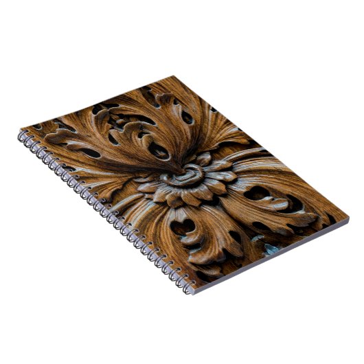 Carnet Chêne sculpté élément de gros, menuiserie (Côté Droit)