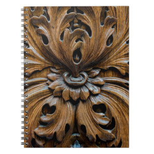 Carnet Chêne sculpté élément de gros, menuiserie