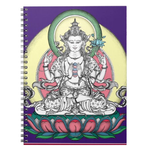 CARNET Chenrezig/Avalokiteshvara (Devant)