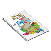 Carnet CHÈQUE | Je veux juste boire du café jouer avec de (Côté Droit)