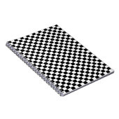 Carnet Chèque noir et blanc classique (Côté Droit)