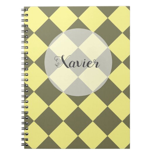 Carnet Chèques colorés - Banana Nut (Devant)