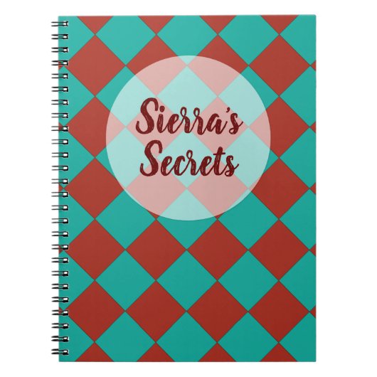 Carnet Chèques colorés - Style Sud-Ouest (Devant)