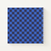 Carnet Chèques Croates Bleu Foncé Avec Nom (Dos)