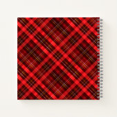 Carnet Chèques rouges motif de Noël (Dos)