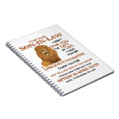 Carnet Cher gendre, je ne t'ai pas donné le don de la vie (Côté Droit)