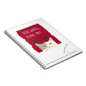 Carnet Cher Père Noël Définir Nice drôle Mignonne Noël (Côté Droit)