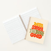 Carnet Cher Père Noël, j'ai été bon design (Intérieur)