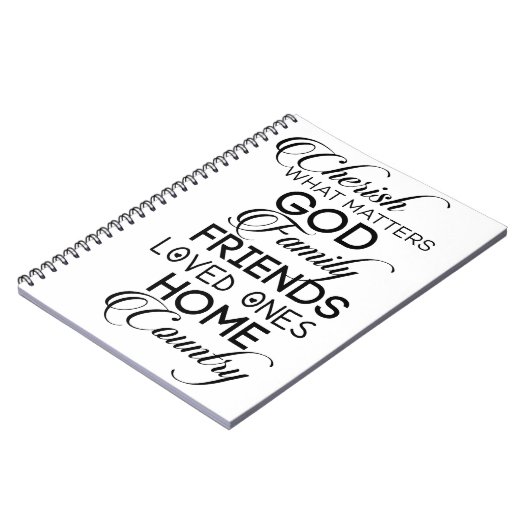 Carnet Chercher ce qui compte (Côté gauche)