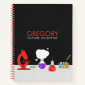 Carnet Chercheur de l'avenir des enfants (Devant)