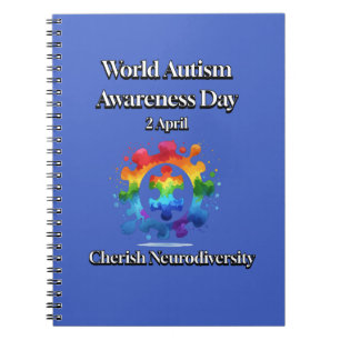 Carnet Cherish Neurodiversity. Sensibilisation sur l'auti